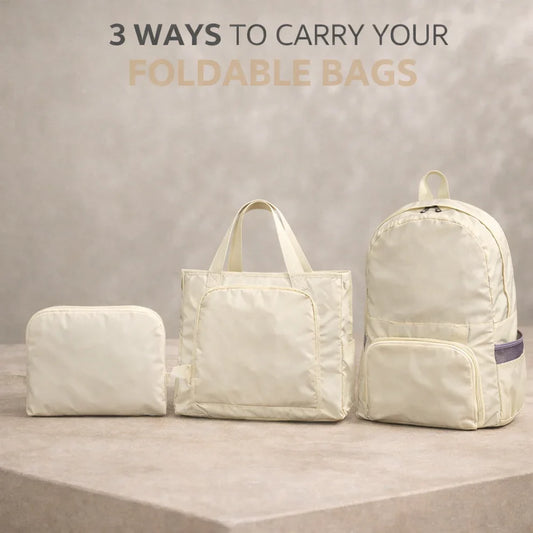 3-in-1 Foldable Travel Bag
